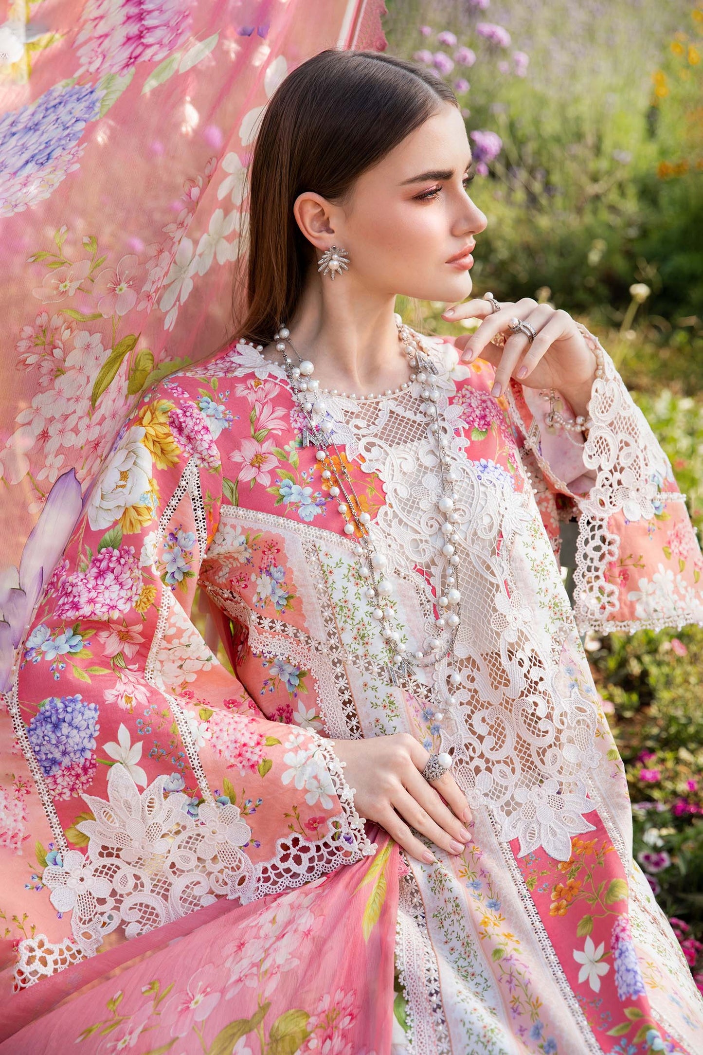 Maria B. MPrints 2025 | Stitched Printed Suit | MPT-2509-B | Inspired | Stitched by Rang