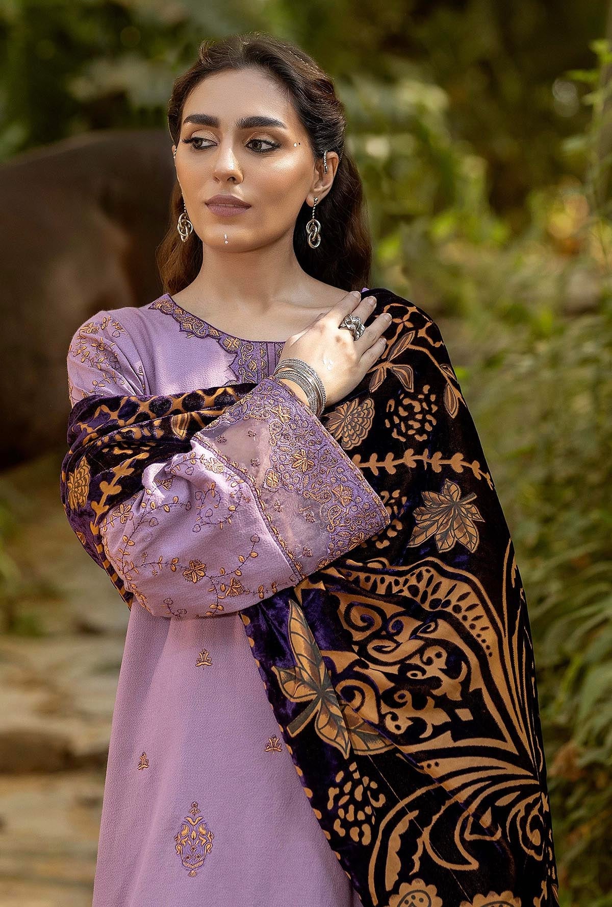 Stitched Adan's Libas | EDENORE-1341| Stitched by Rang | Clearance
