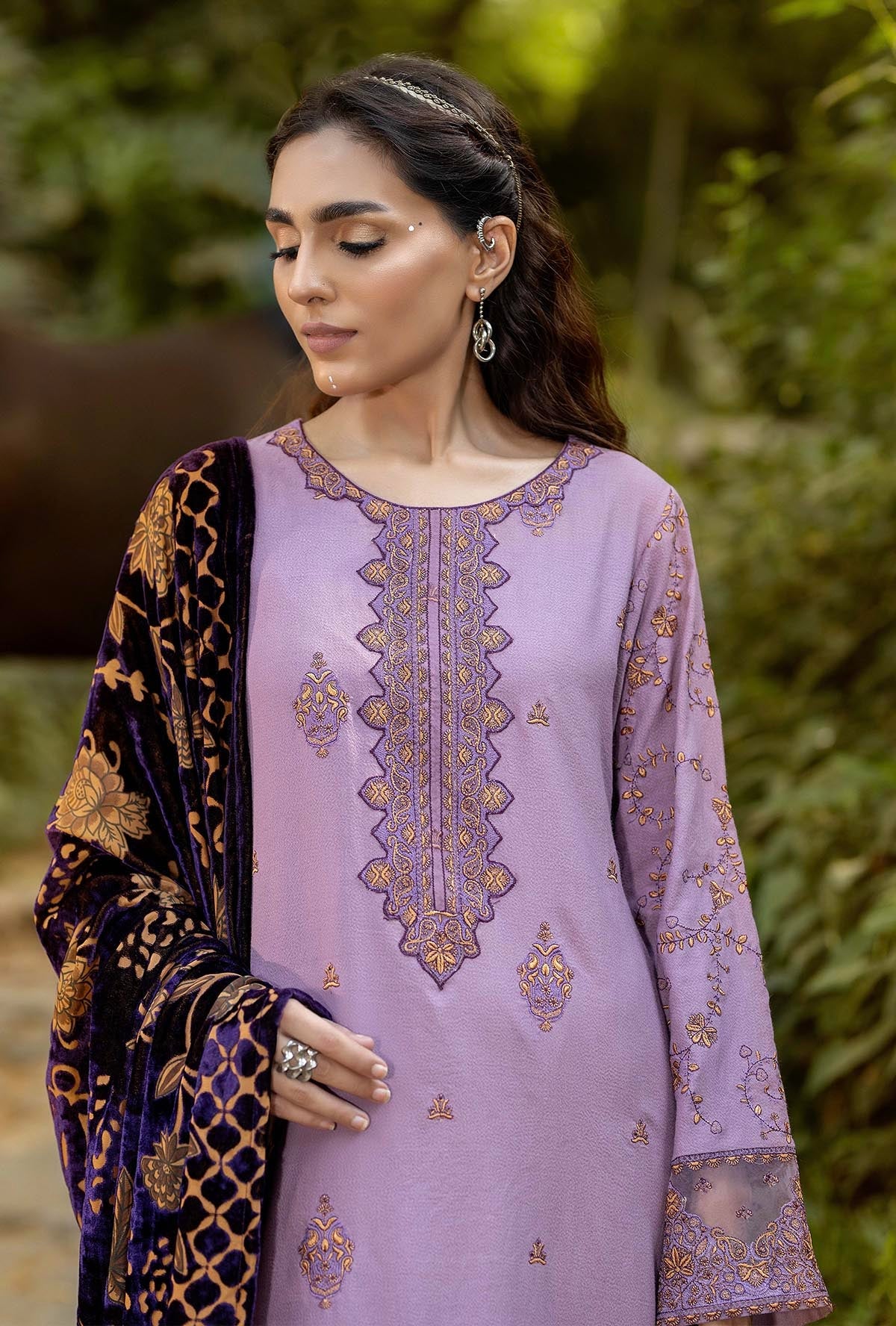 Stitched Adan's Libas | EDENORE-1341| Stitched by Rang | Clearance