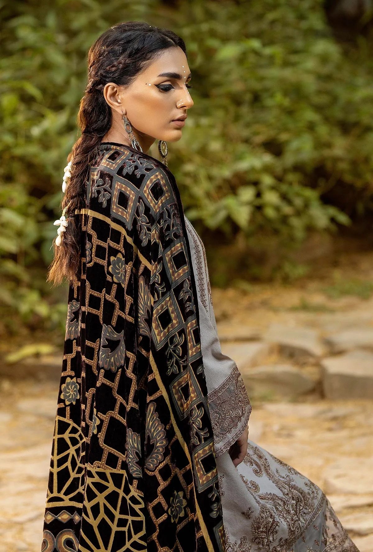 Stitched Adan's Libas | EDENORE-1343| Stitched by Rang | Clearance