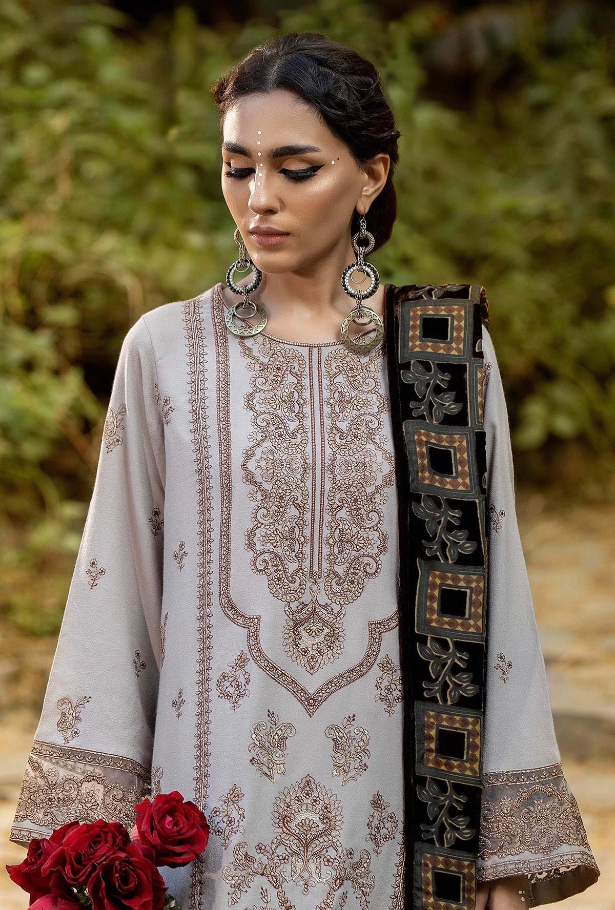 Stitched Adan's Libas | EDENORE-1343| Stitched by Rang | Clearance