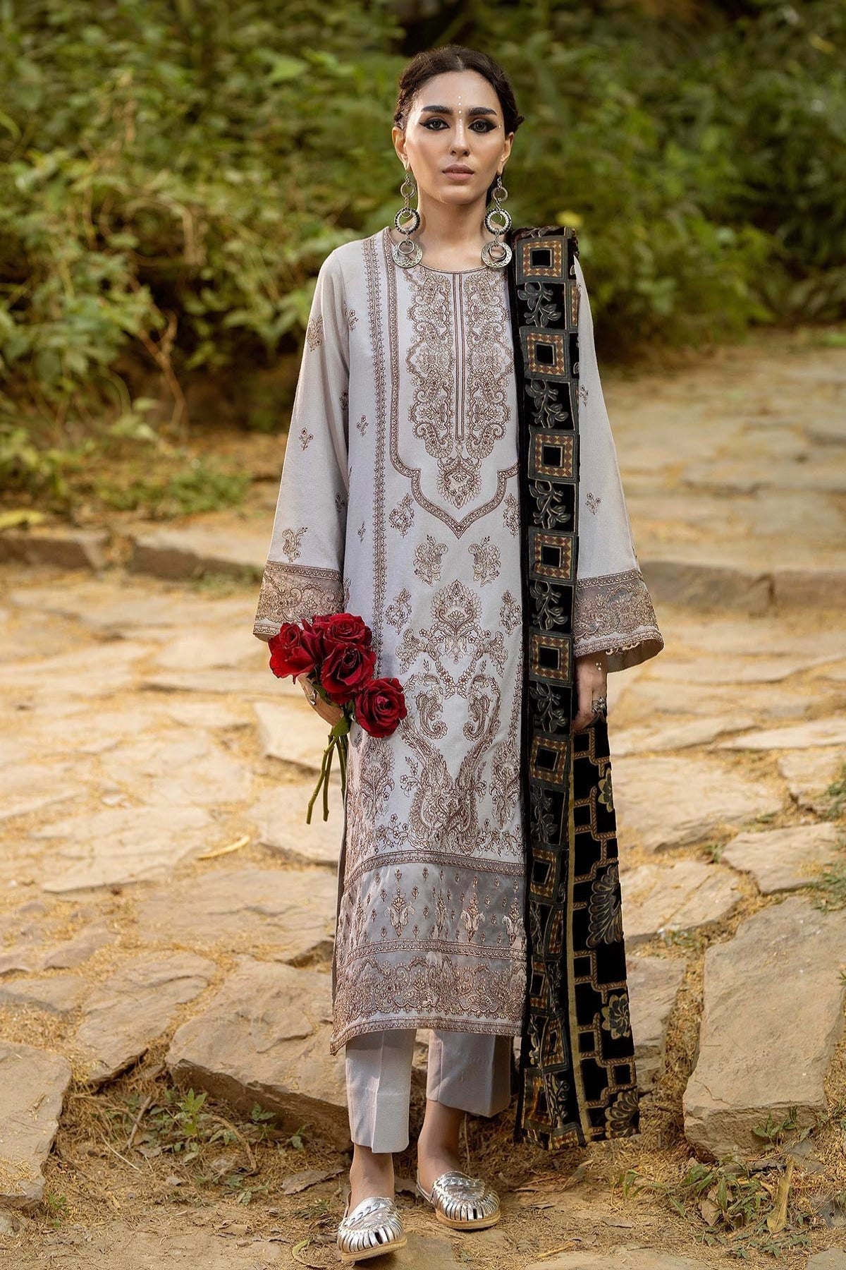 Stitched Adan's Libas | EDENORE-1343| Stitched by Rang | Clearance