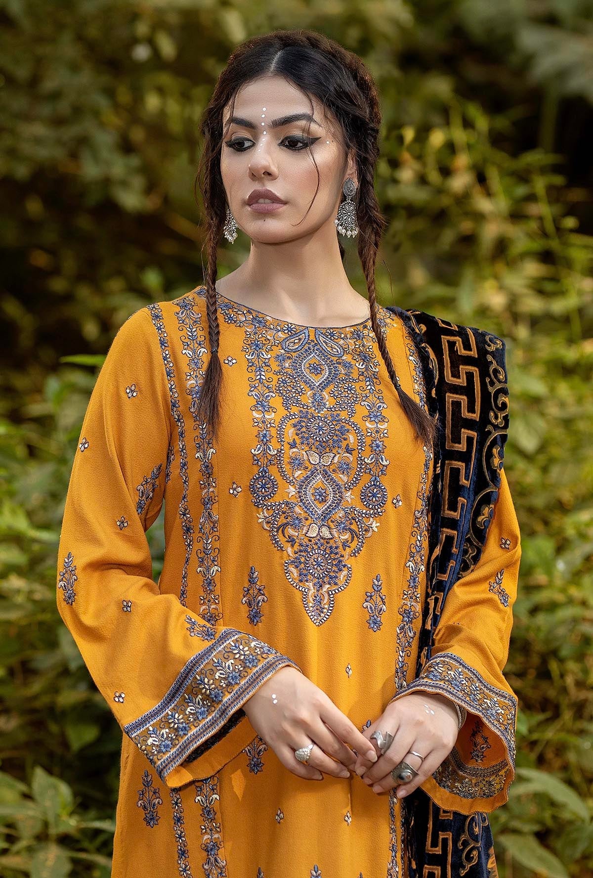 Stitched Adan's Libas | EDENORE-1346| Stitched by Rang | Clearance