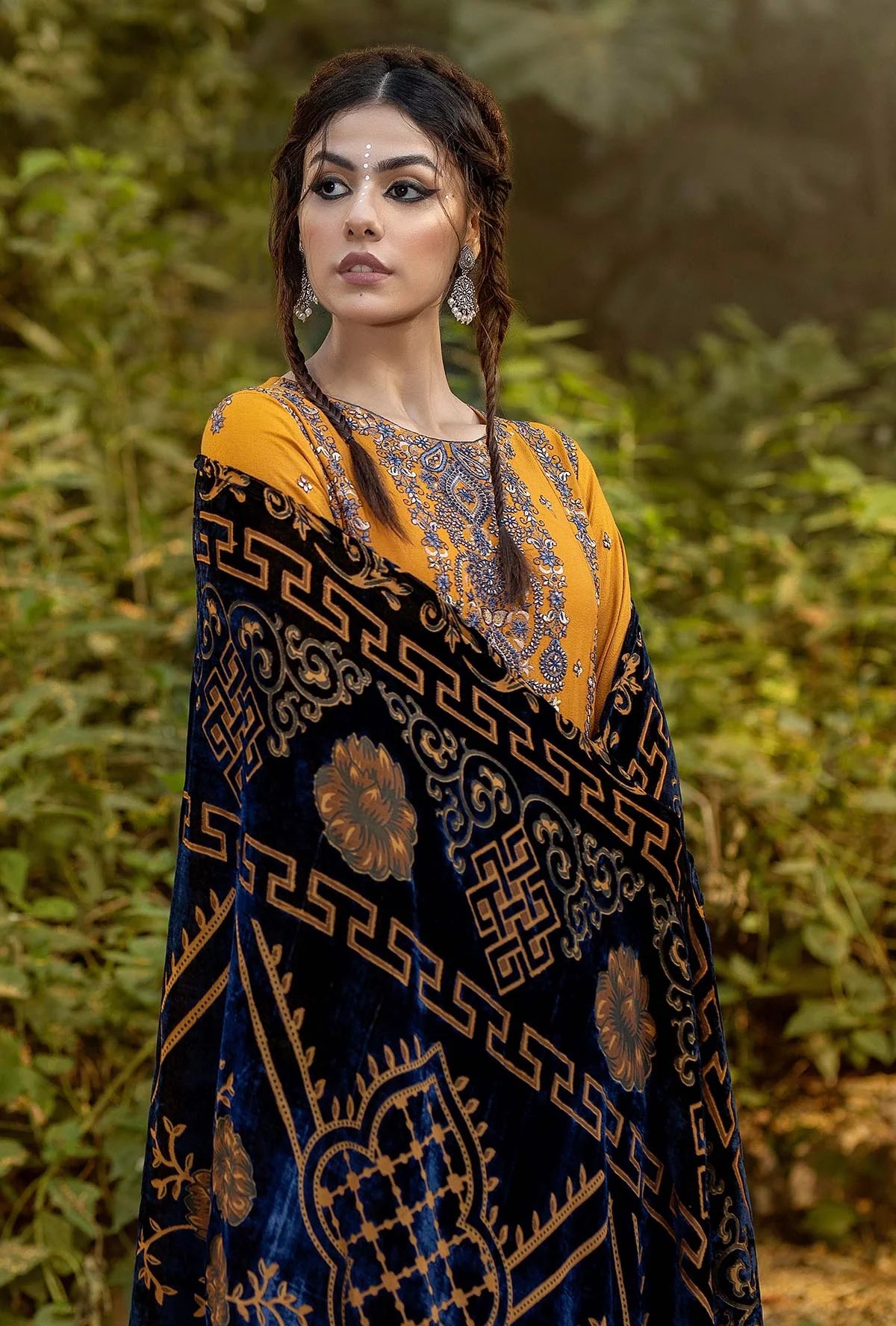 Stitched Adan's Libas | EDENORE-1346| Stitched by Rang | Clearance