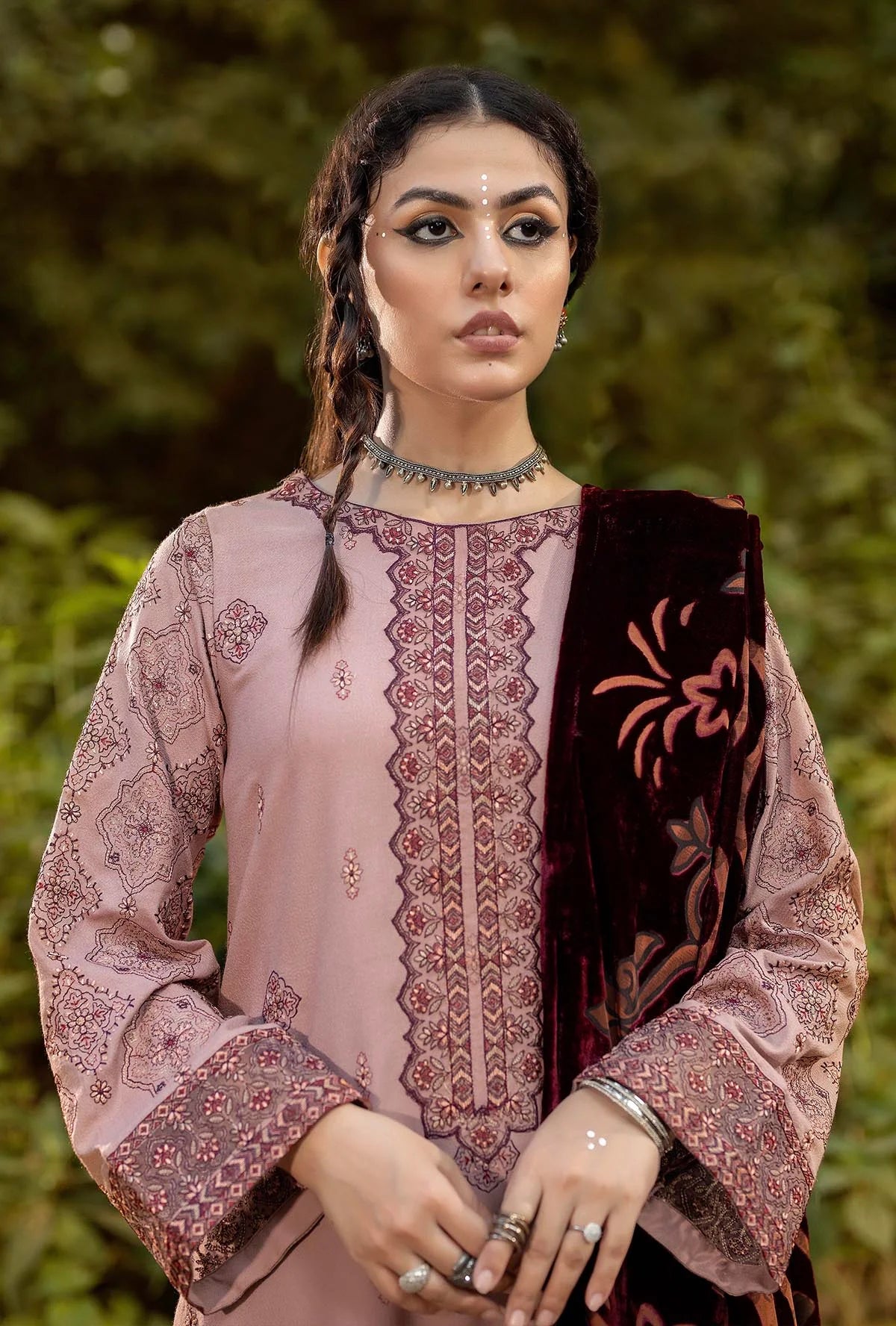 Stitched Adan's Libas | EDENORE-1349| Stitched by Rang | Clearance