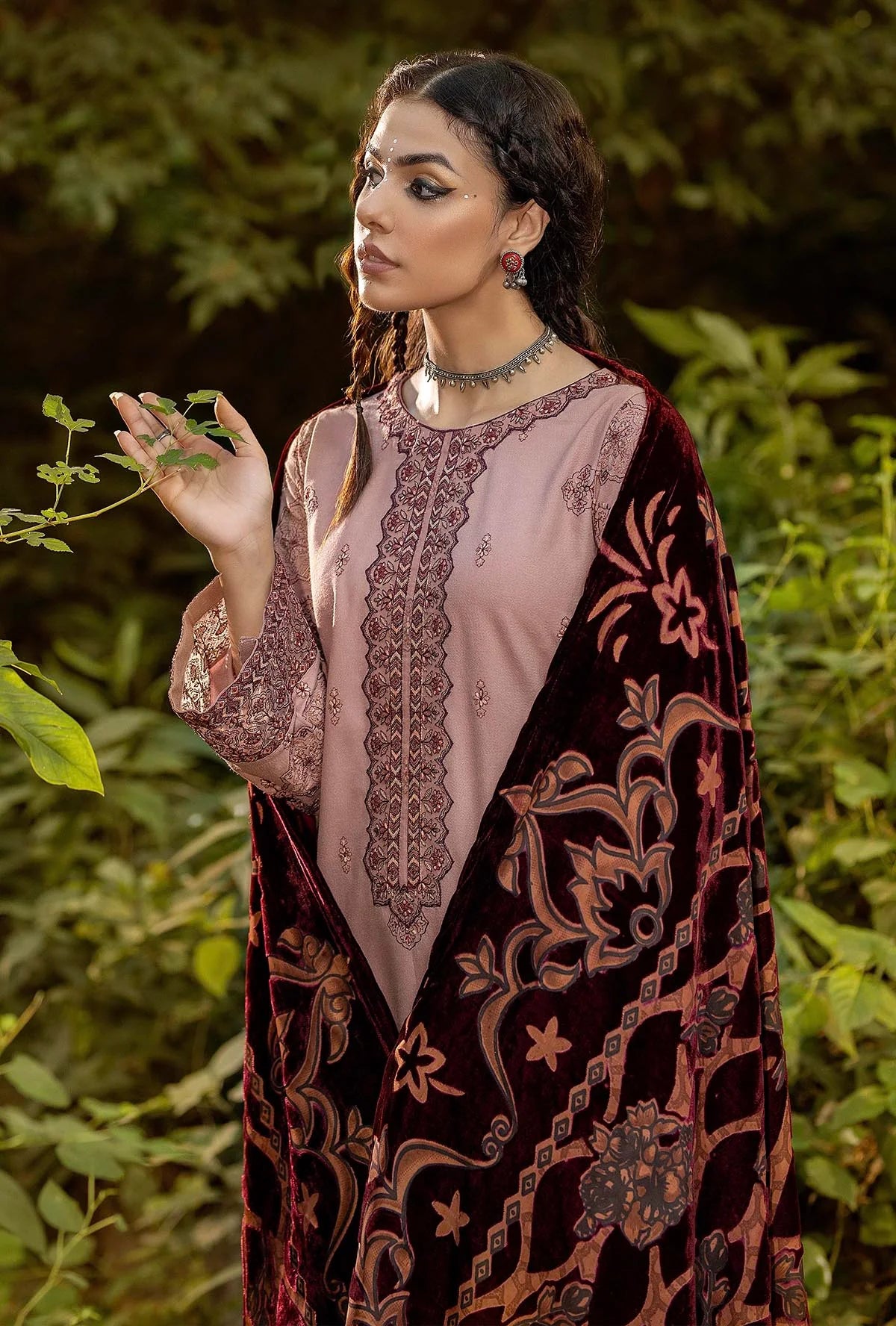 Stitched Adan's Libas | EDENORE-1349| Stitched by Rang | Clearance