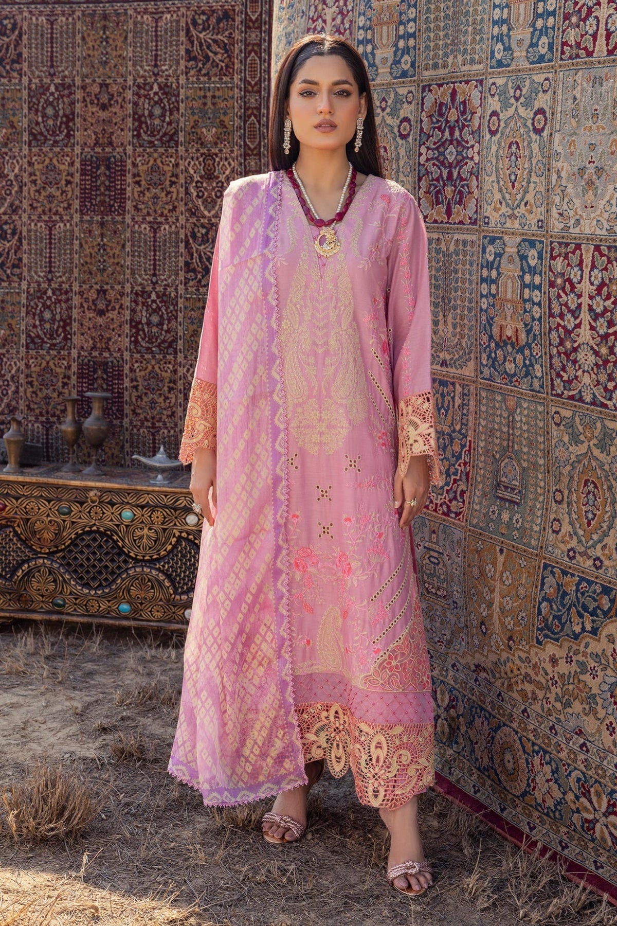 Adan Libas Traditional Attire | Attire 02 | Stitched by Rang | Clearance