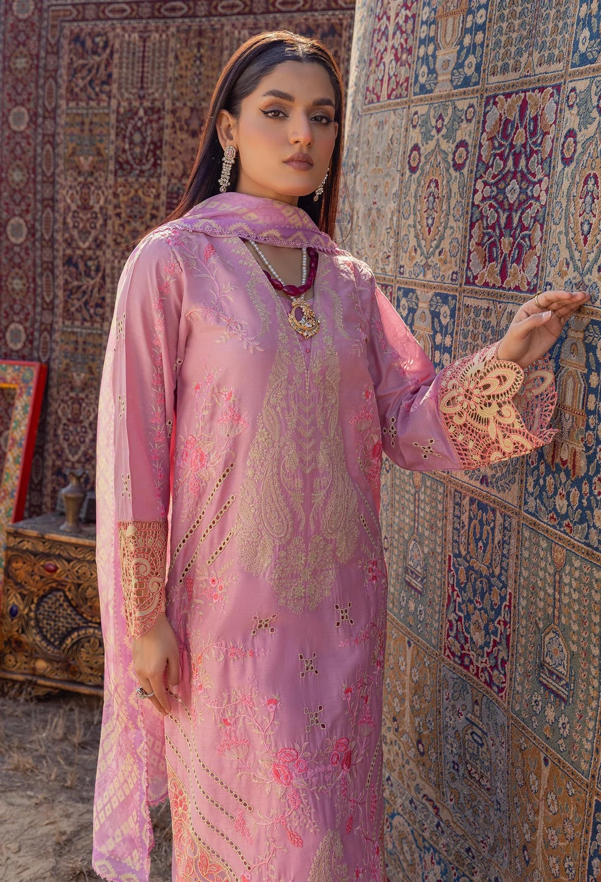 Adan Libas Traditional Attire | Attire 02 | Stitched by Rang | Clearance