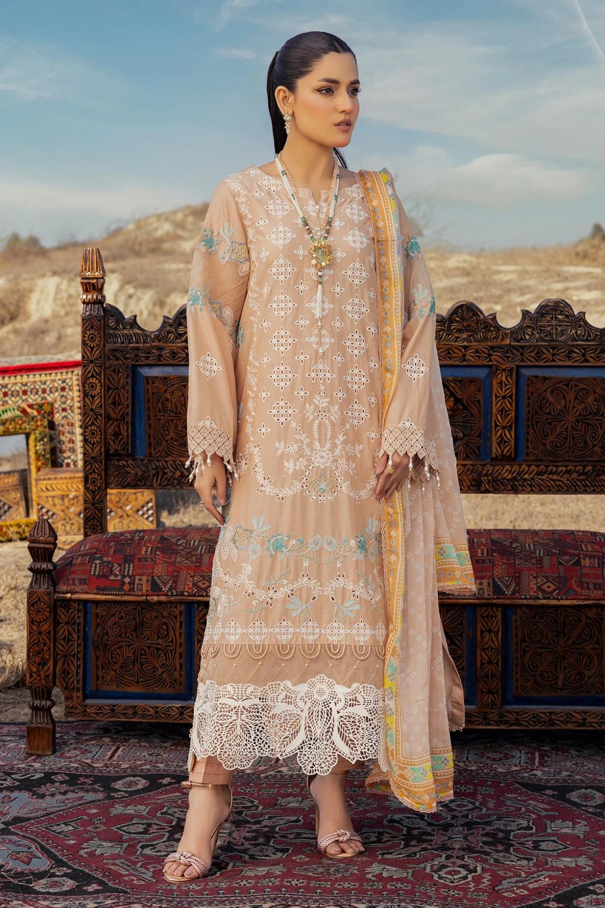 Adan Libas Traditional Attire | Attire 03 | Stitched by Rang | Clearance