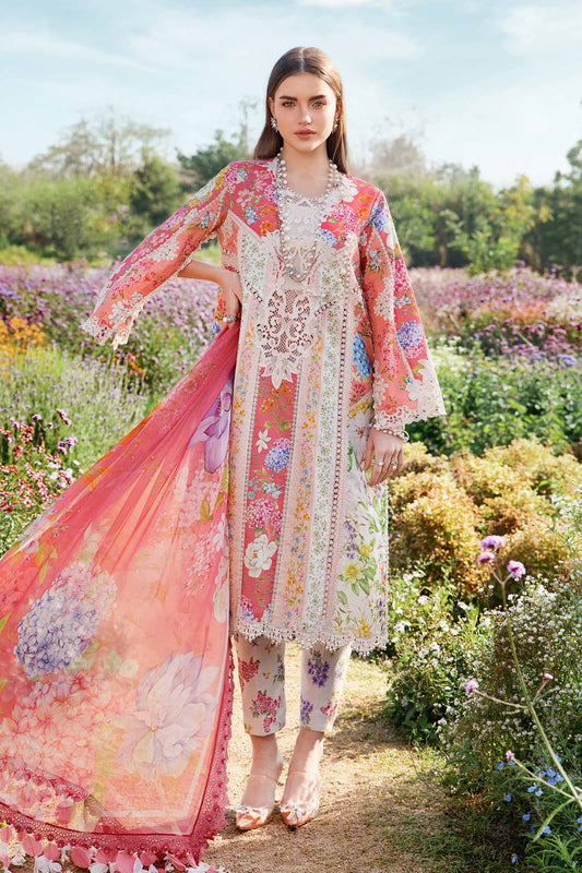 Maria B. MPrints 2025 | Stitched Printed Suit | MPT-2509-B | Inspired | Stitched by Rang