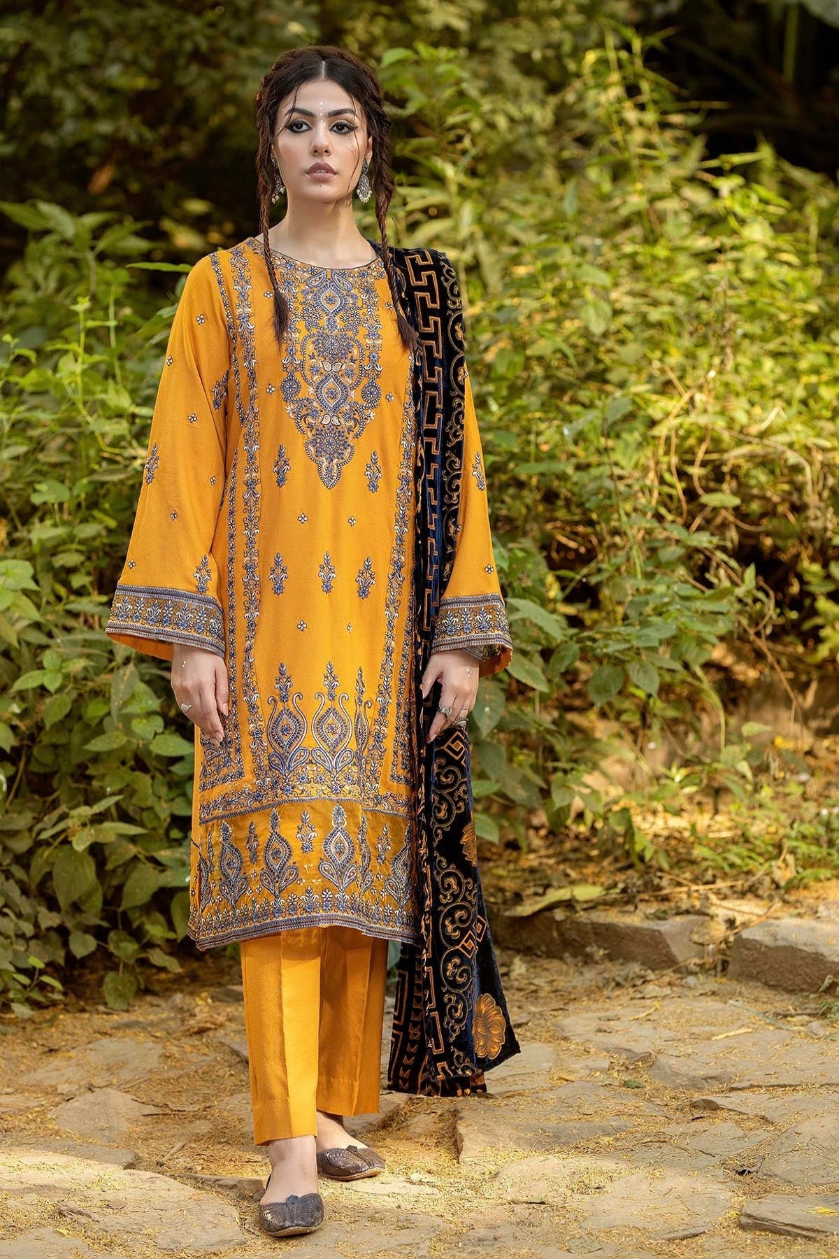 Stitched Adan's Libas | EDENORE-1346| Stitched by Rang