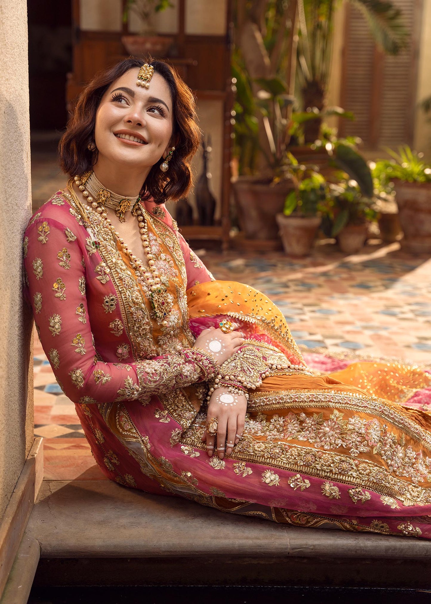 Saira Shakira by Crimson | Stitched by Rang | Inspired |Mehndi Galore|