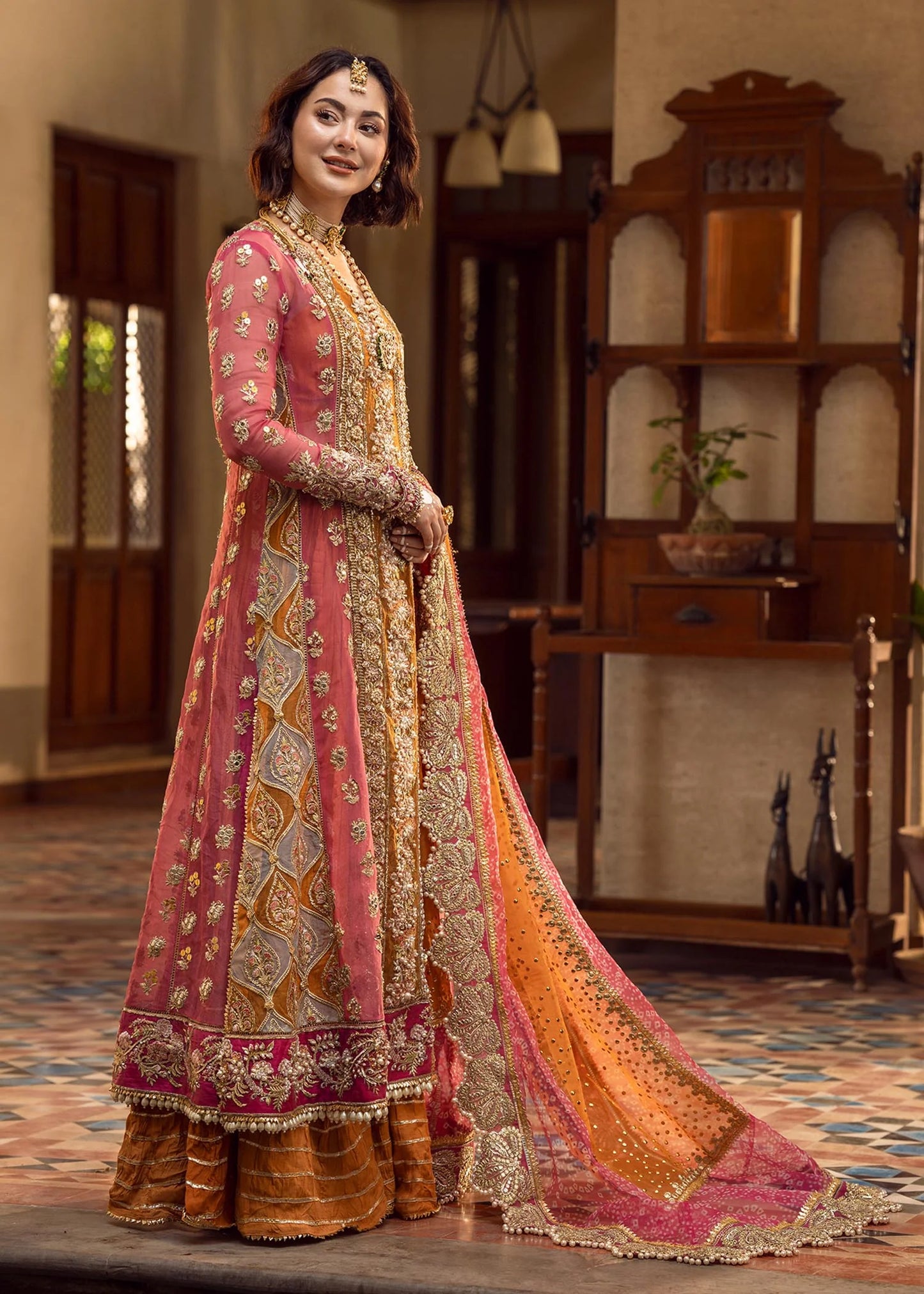 Saira Shakira by Crimson | Stitched by Rang | Inspired |Mehndi Galore|