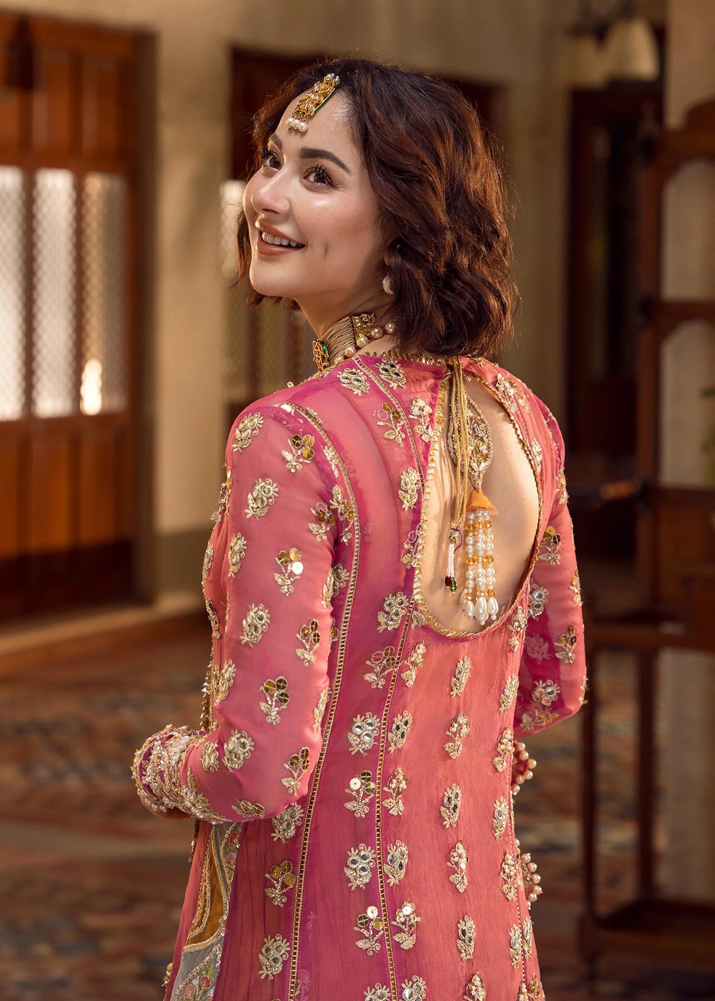 Saira Shakira by Crimson | Stitched by Rang | Inspired |Mehndi Galore|