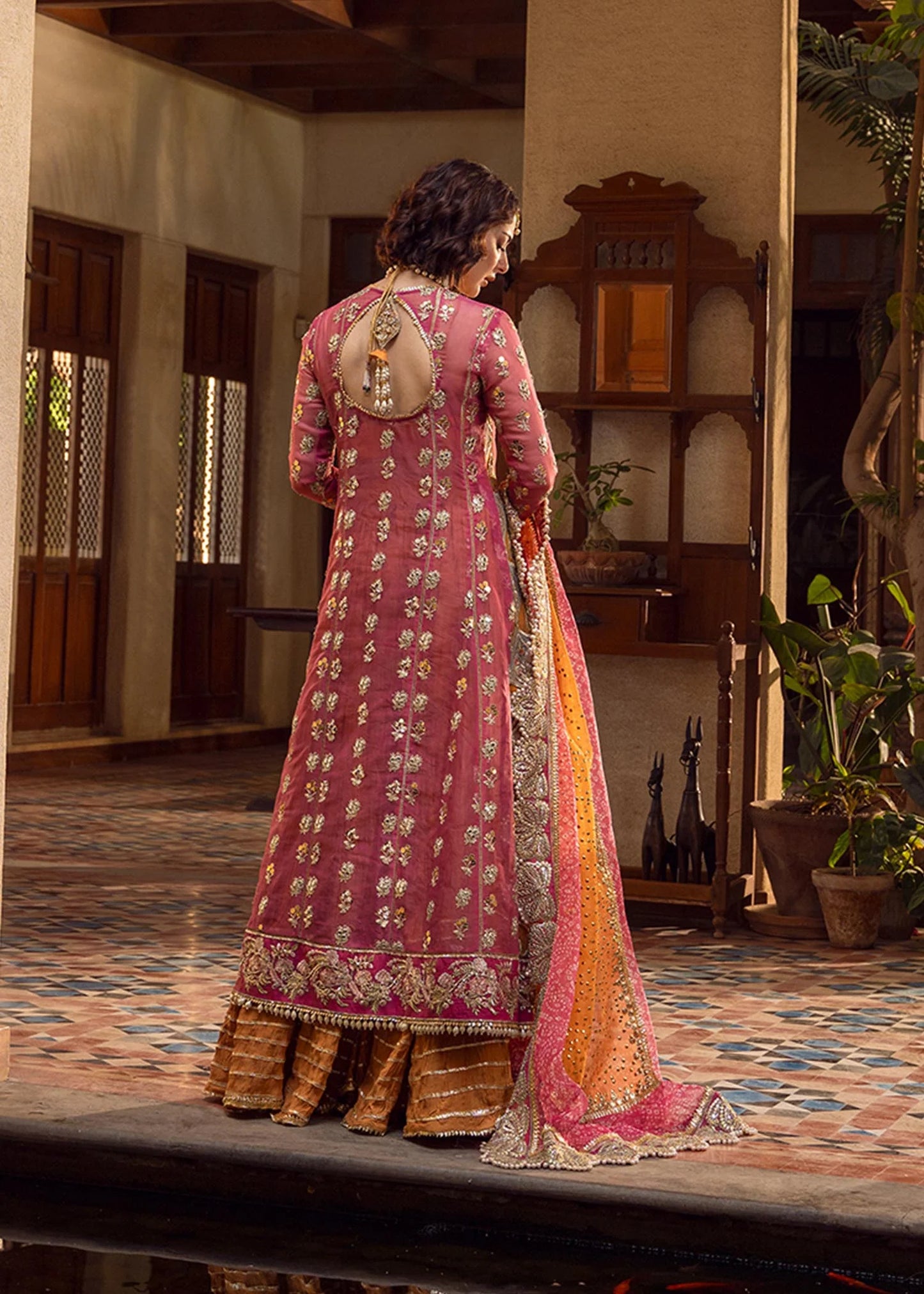 Saira Shakira by Crimson | Stitched by Rang | Inspired |Mehndi Galore|