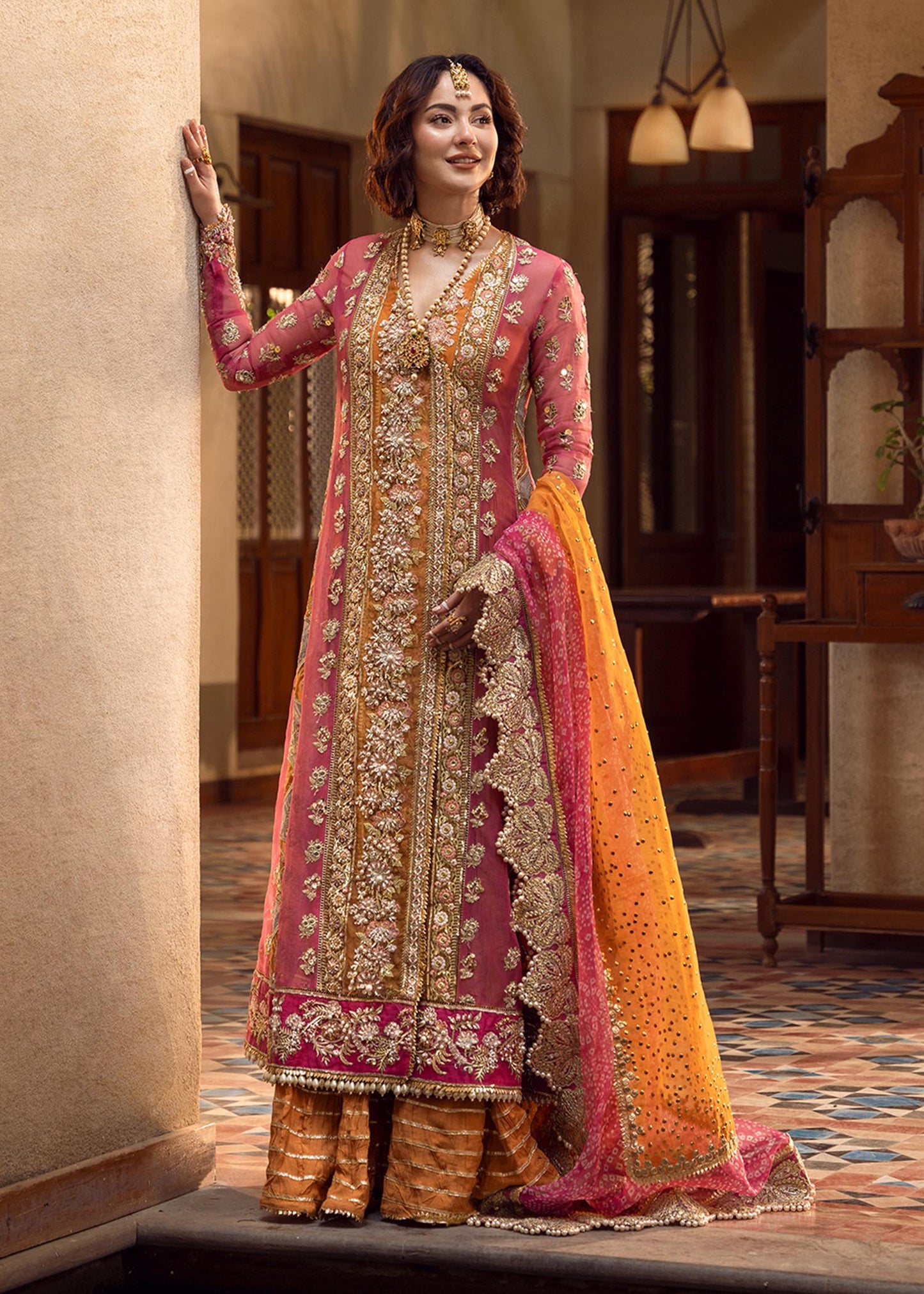 Saira Shakira by Crimson | Stitched by Rang | Inspired |Mehndi Galore|