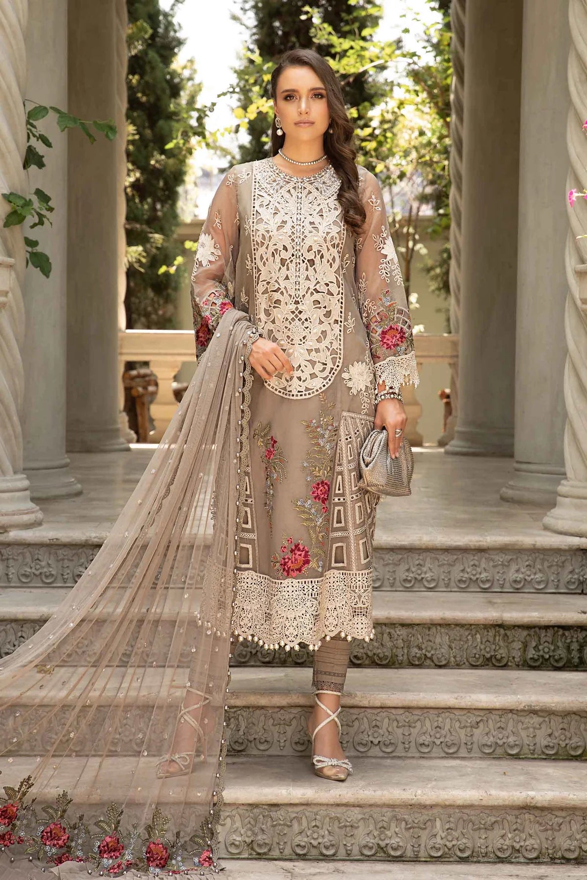 Maria B. | Inspired  | LAWN-24-01 | Stitched by Rang