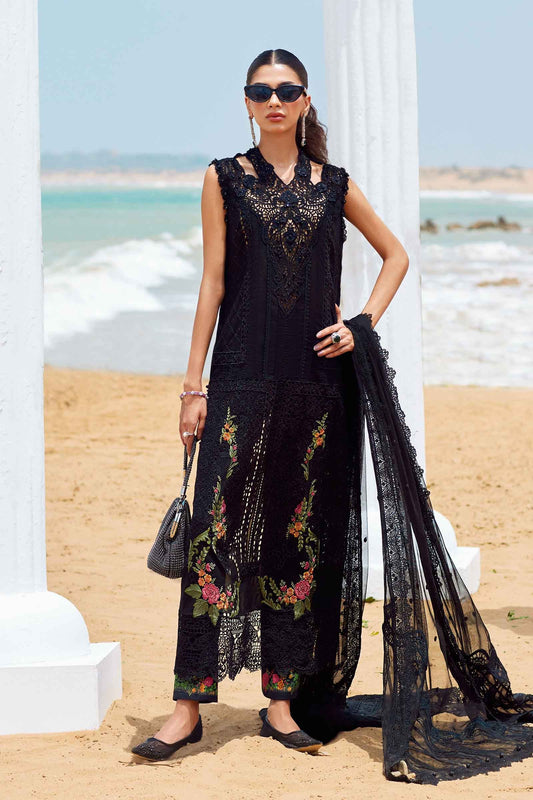 Maria B Stitched Embroidered Lawn-25-01 | Inspired | Stitched by Rang