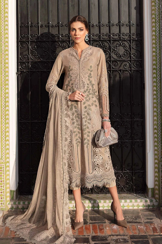 Original Stitched Maria B Embroidered Lawn Suit | D-2503-A | Stitched by Rang