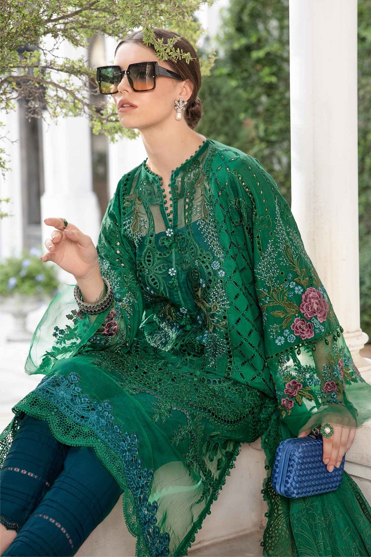 Maria B. | Stitched by Rang | chiffon  | Inspired | 24-02