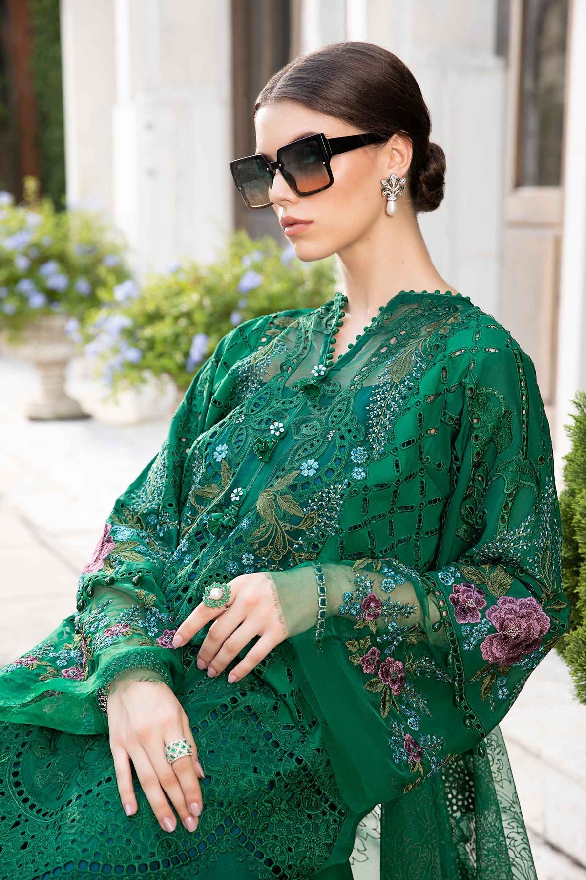 Maria B. | Stitched by Rang | chiffon  | Inspired | 24-02