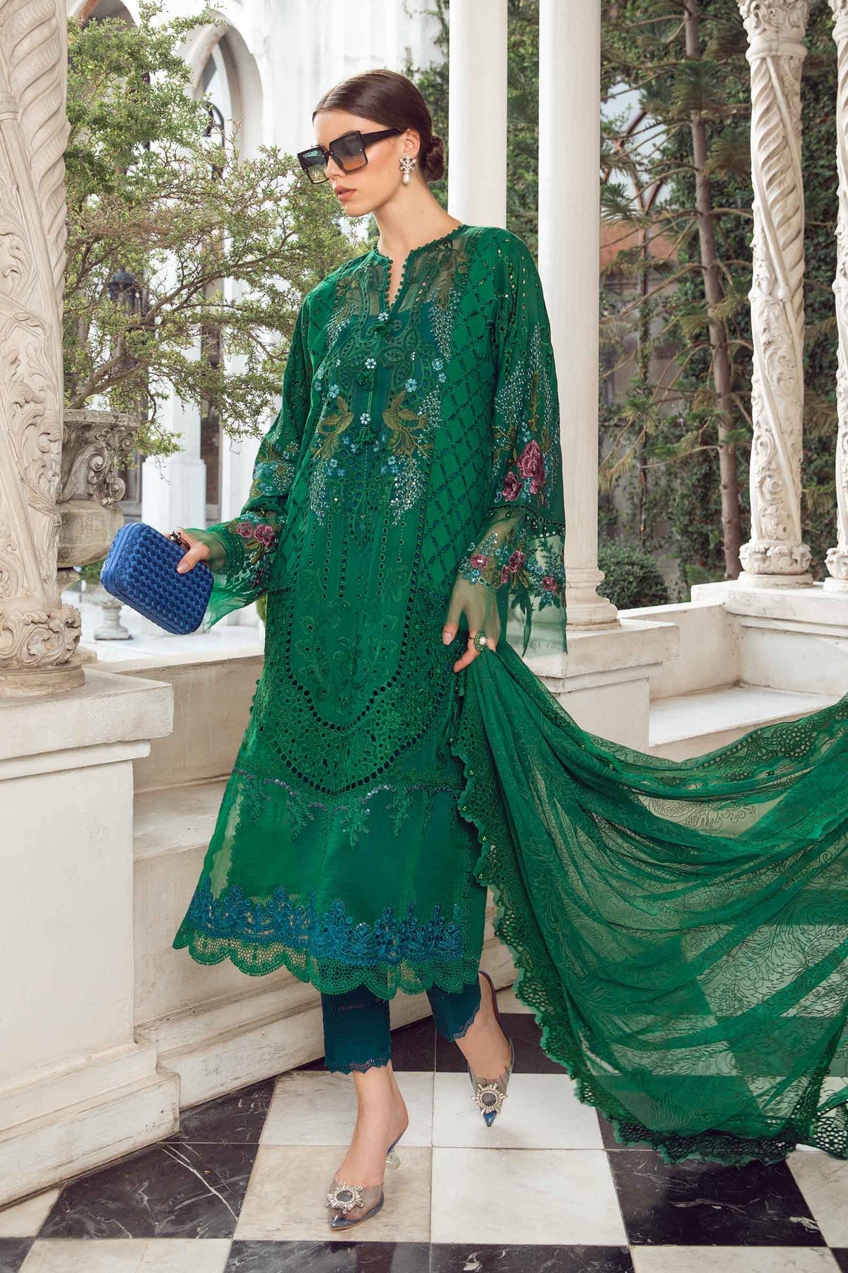 Maria B. | Stitched by Rang | chiffon  | Inspired | 24-02