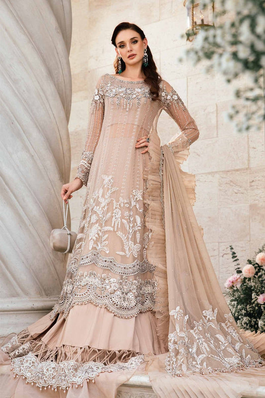 Maria B | Wedding Wear | Frock Style | 2801 | Inspired | Made by Rang