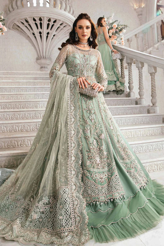 Maria B. Wedding Collection by Rang | Inspired | Embroidered Suit | BD-2803 | Stitched by Rang