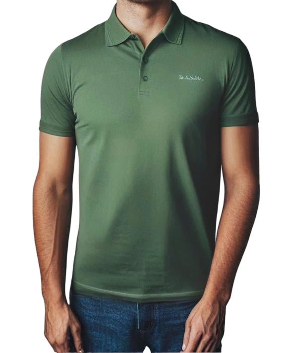 Classic Cotton Polo Collar T-Shirt for Men