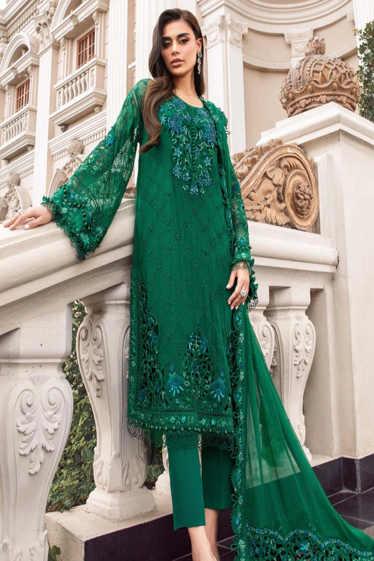 Maria B. | Stitched by Rang | Inspired | MPC-23-108 Emerald Green