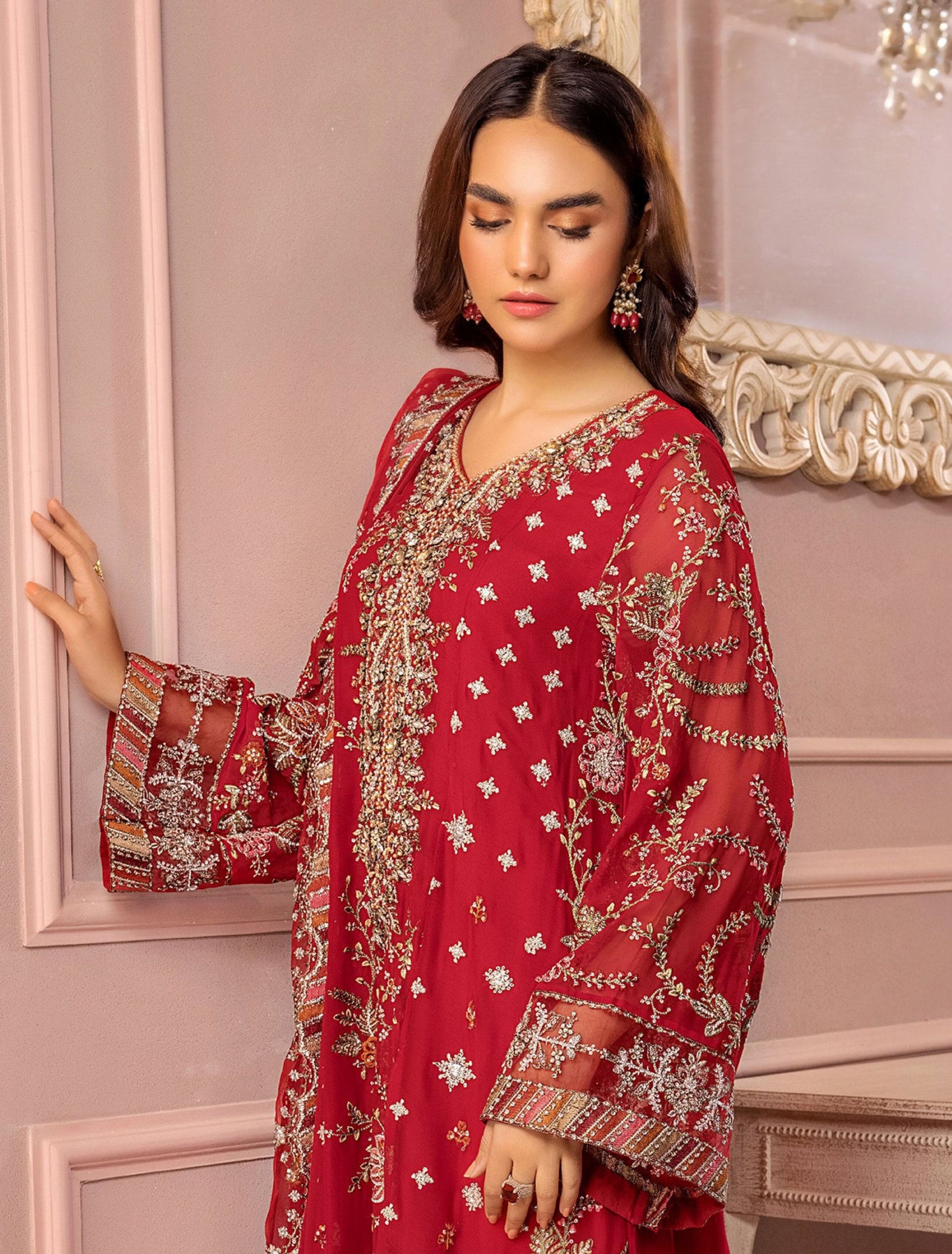 Ronak-e-Mahal Collection by Adnan's Libas | REM DESIGN - 04 | Inspired by Maria.B | Stitched by Rang